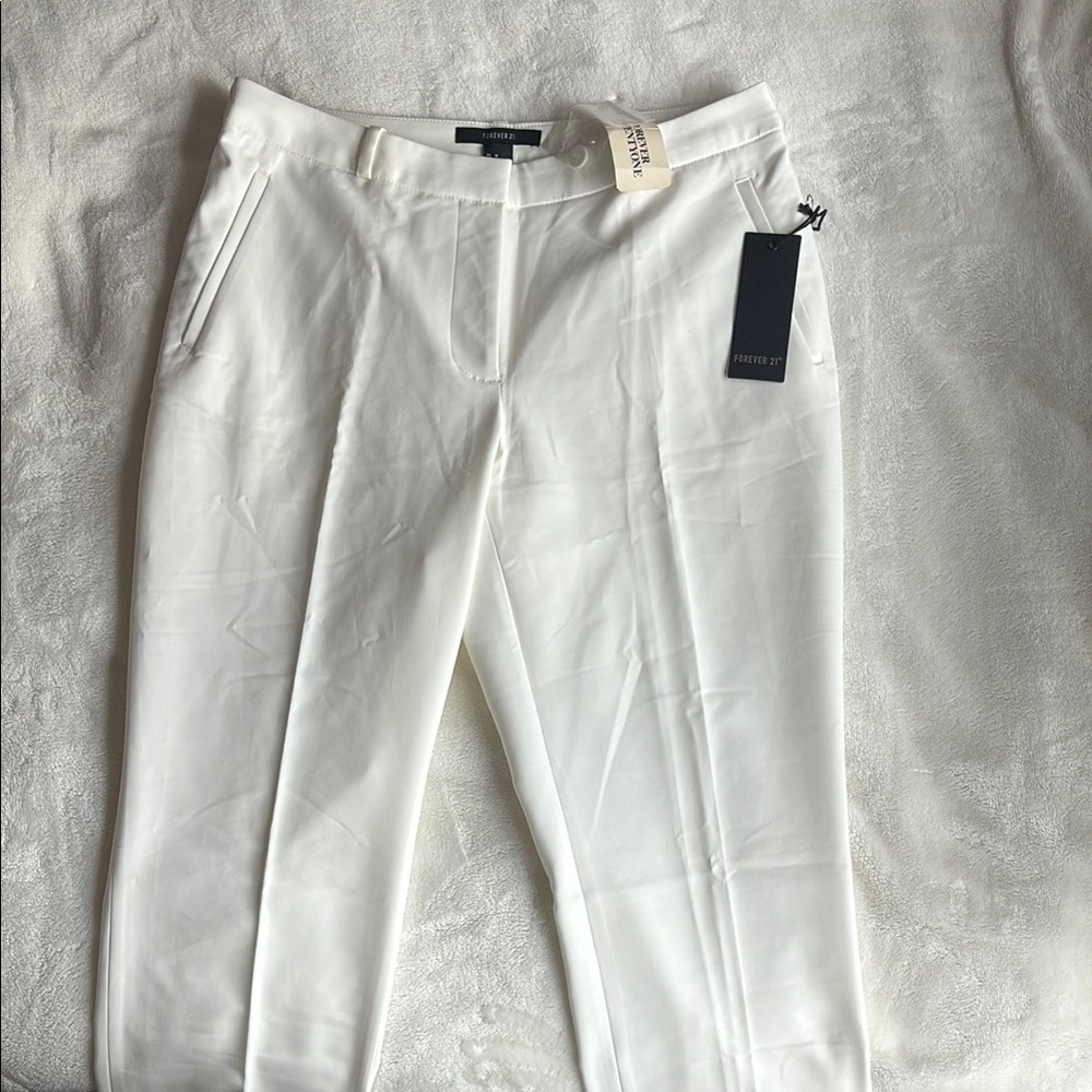 Forever 21 White Dress Pants